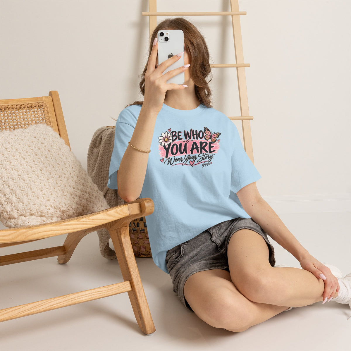Be Who You Are – Wear Your Story Unisex Tee