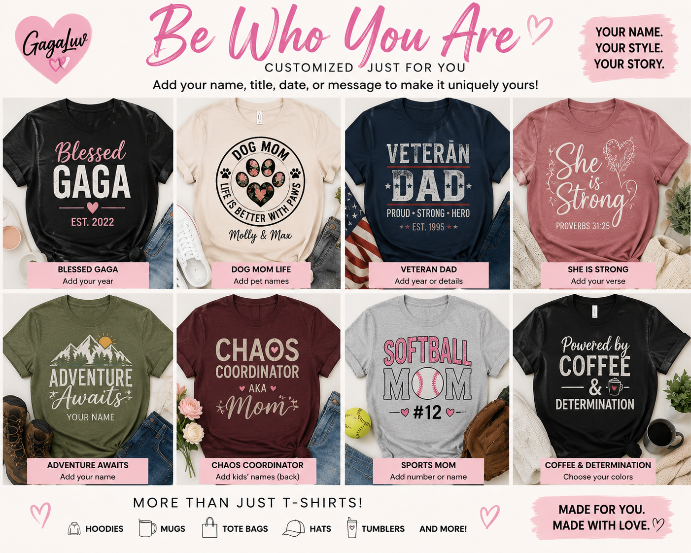 Be Who You Are.  Wear Your Story